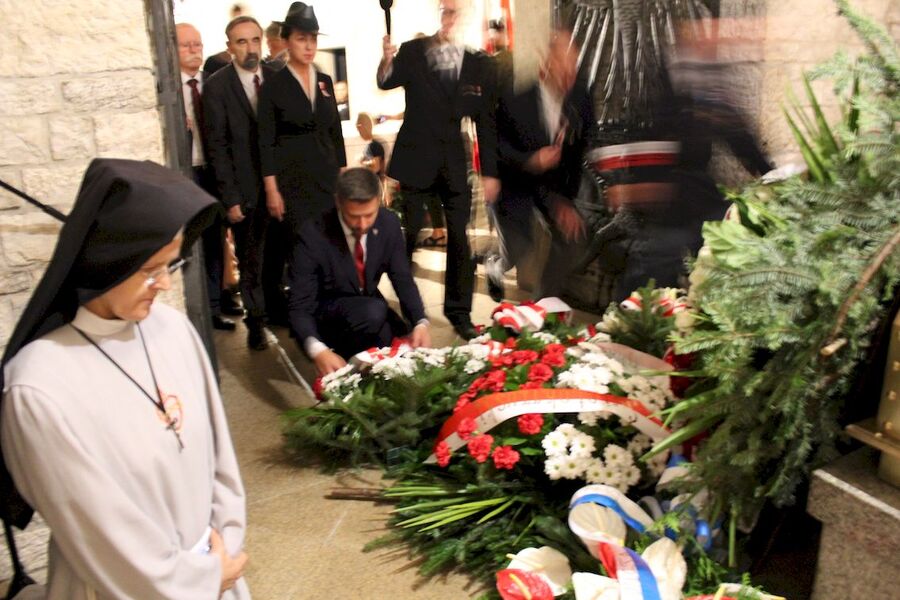 Drugi dzień obchodów 104. rocznicy wymarszu Kadrówki z krakowskich Oleandrów, z udziałem prezydenta Andrzeja Dudy