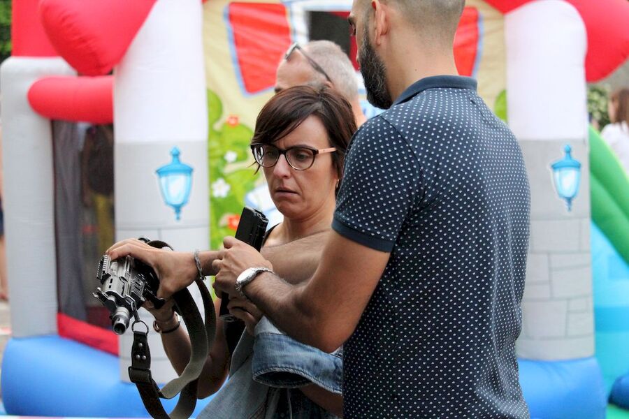 Piknik rodzinny z okazji 100-lecia odzyskania niepodległości. Kraków, pl. Szczepański, 15 sierpnia 2018