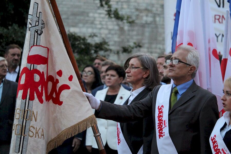Krakowskie obchody 38. rocznicy podpisania Porozumień Sierpniowych