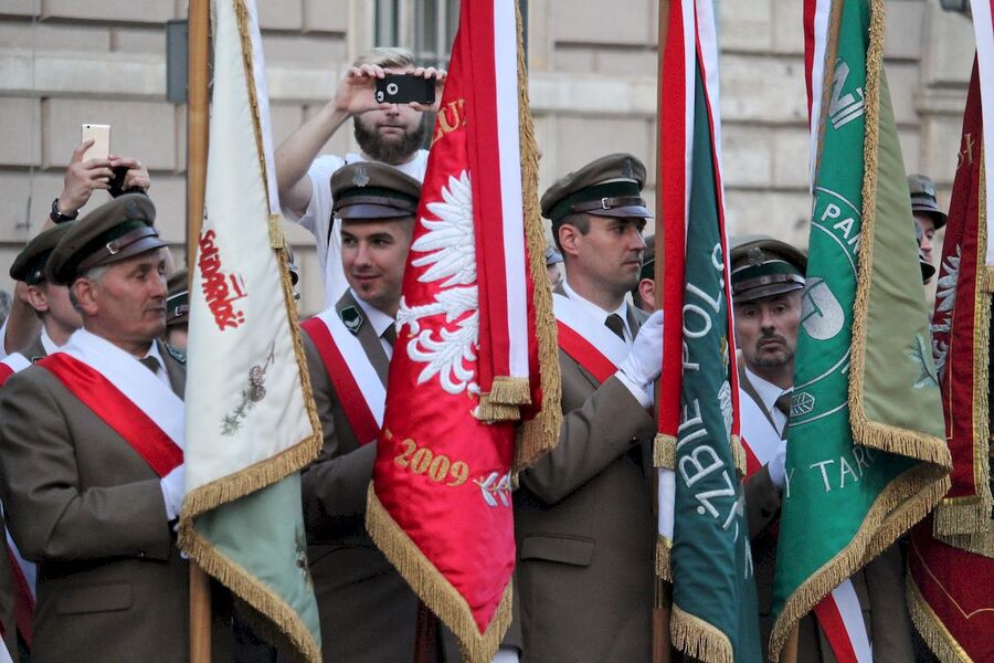 Krakowskie obchody 38. rocznicy podpisania Porozumień Sierpniowych