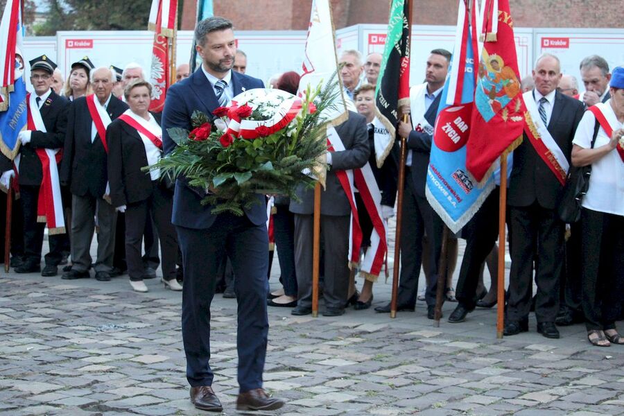 Krakowskie obchody 38. rocznicy podpisania Porozumień Sierpniowych