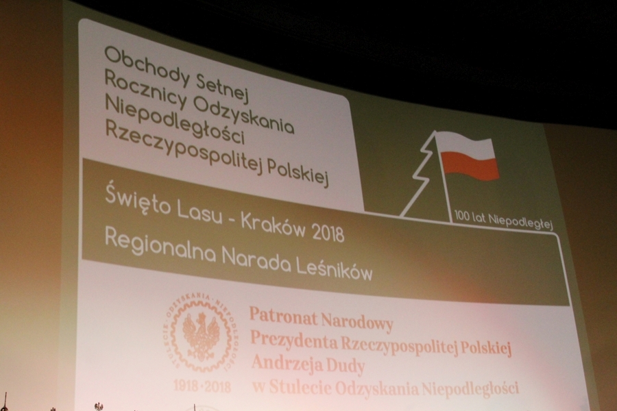 Uroczystości Regionalnej Narady Leśników w Krakowie