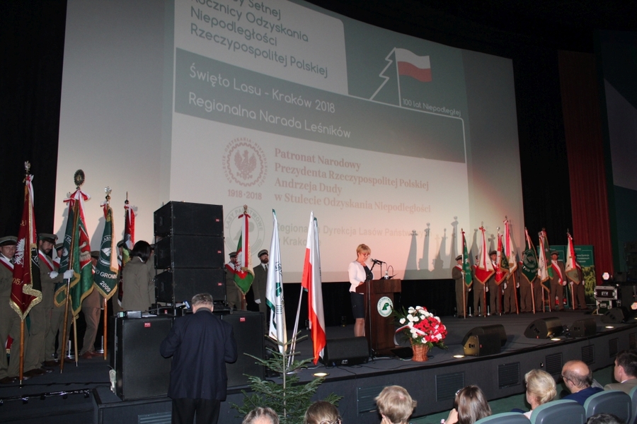 Uroczystości Regionalnej Narady Leśników w Krakowie