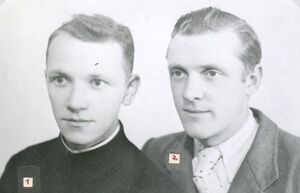 O. Władysław Gurgacz SJ „Sem” i por. Jan Matejak „Brzeski”