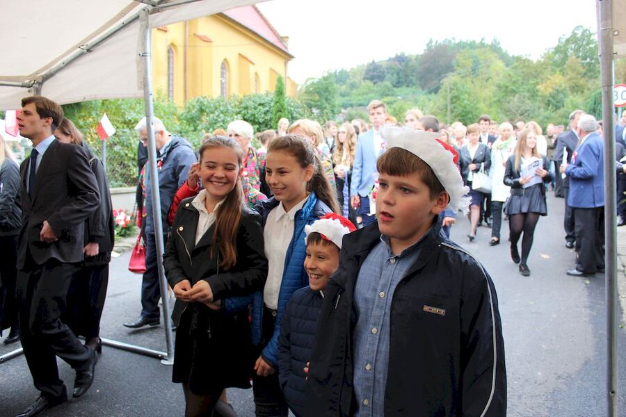 W Lanckoronie odsłonięto pomnik „Wiara i Wolność”