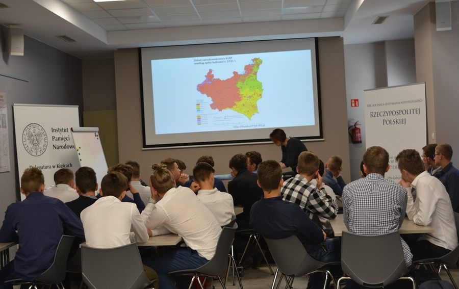 Warsztaty „Moja Niepodległa” na Przystanku Historia IPN w Kielcach