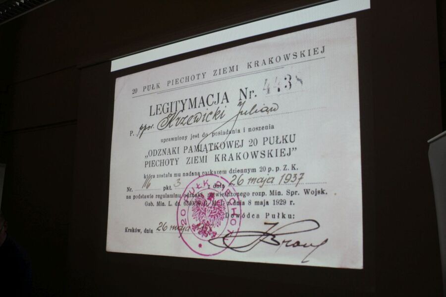 Wystawa o 20. Pułku Piechoty Ziemi Krakowskiej