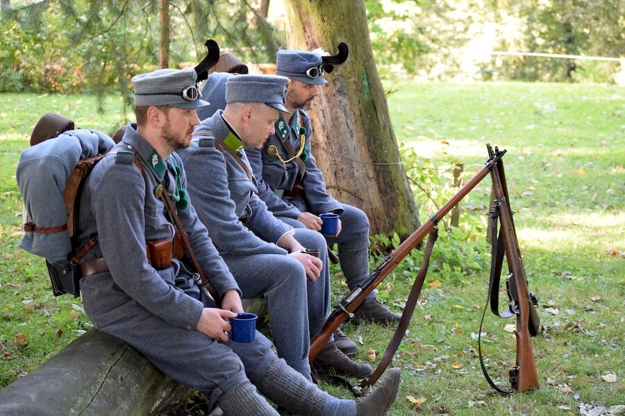 Widowisko „Bitwa o Kraków 1914” w Goszycach