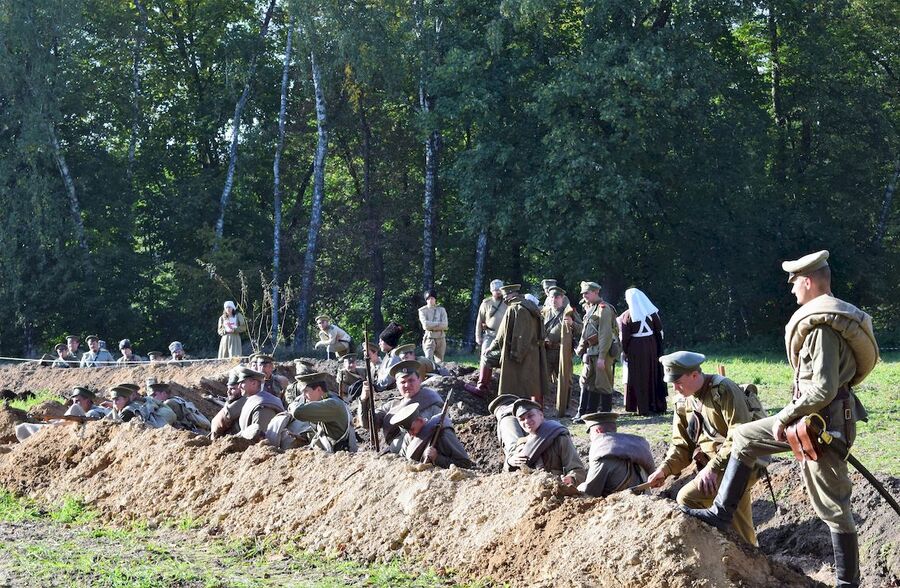 Widowisko „Bitwa o Kraków 1914” w Goszycach