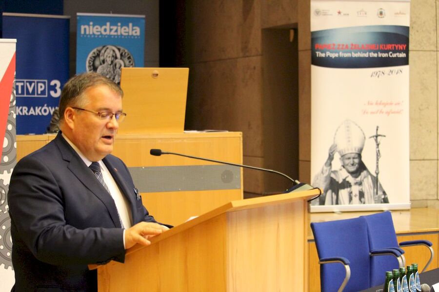 Konferencja „Papież zza żelaznej kurtyny” w Krakowie