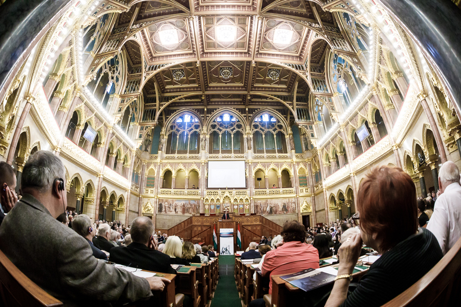 Konferencja „Papież zza żelaznej kurtyny” w Budapeszcie, 12 października 2018. Fot. Sławek Kasper (IPN)