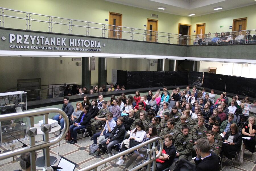 Inauguracyjne spotkanie na Przystanku Historia w Krakowie