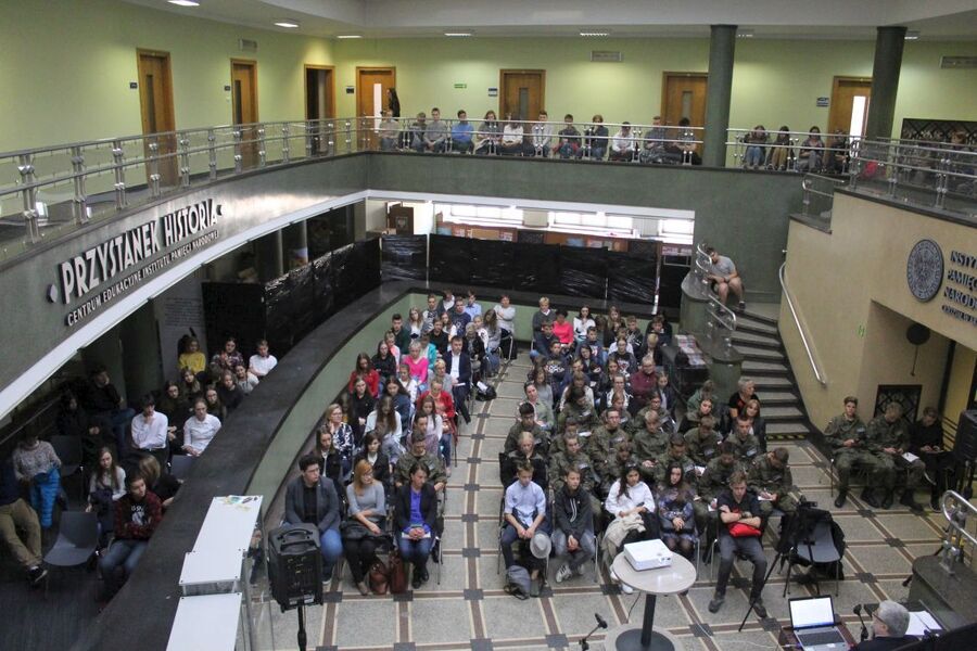 Inauguracyjne spotkanie na Przystanku Historia w Krakowie