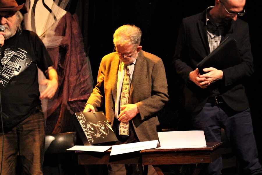 Promocja książki „Jazzowe dzieje Polaków. Biografia wielogłosowa”. Fot. Żaneta Wierzgacz