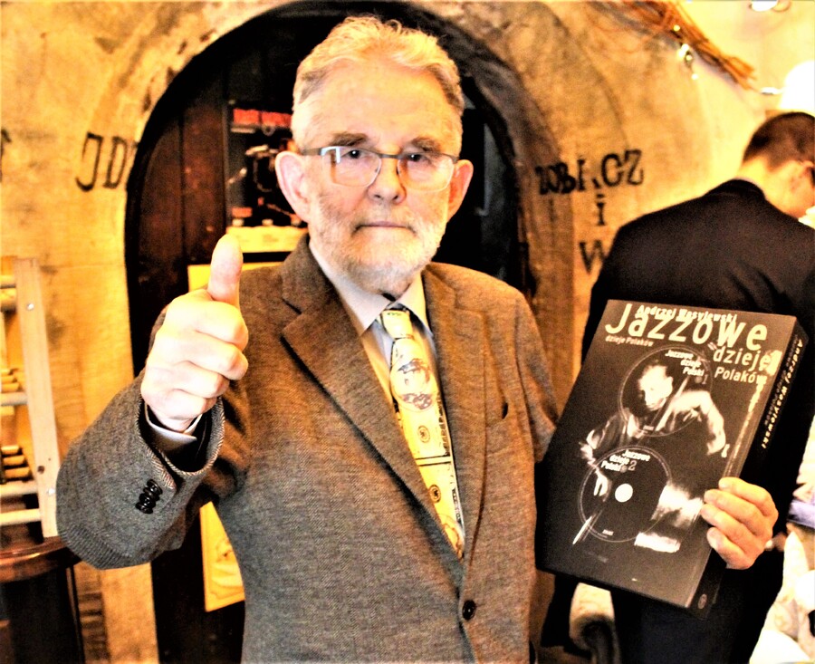 Promocja książki „Jazzowe dzieje Polaków. Biografia wielogłosowa”. Fot. Żaneta Wierzgacz