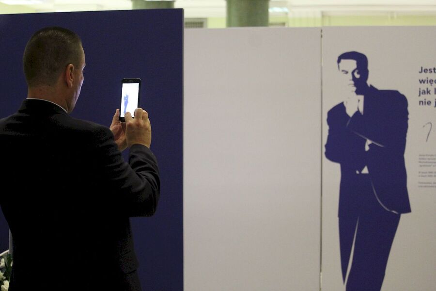 Wernisaż wystawy „Otwórzmy drzwi do wolności. Janusz Kurtyka 1960–2010” – Kraków, 9 listopada 2018