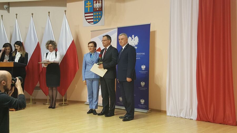Medal Wojewody Świętokrzyskiego dla Delegatury IPN w Kielcach