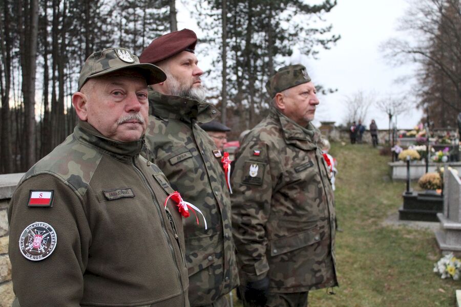 18 listopada 2018. Uroczystości patriotyczne w Bydlinie (gm. Klucze)