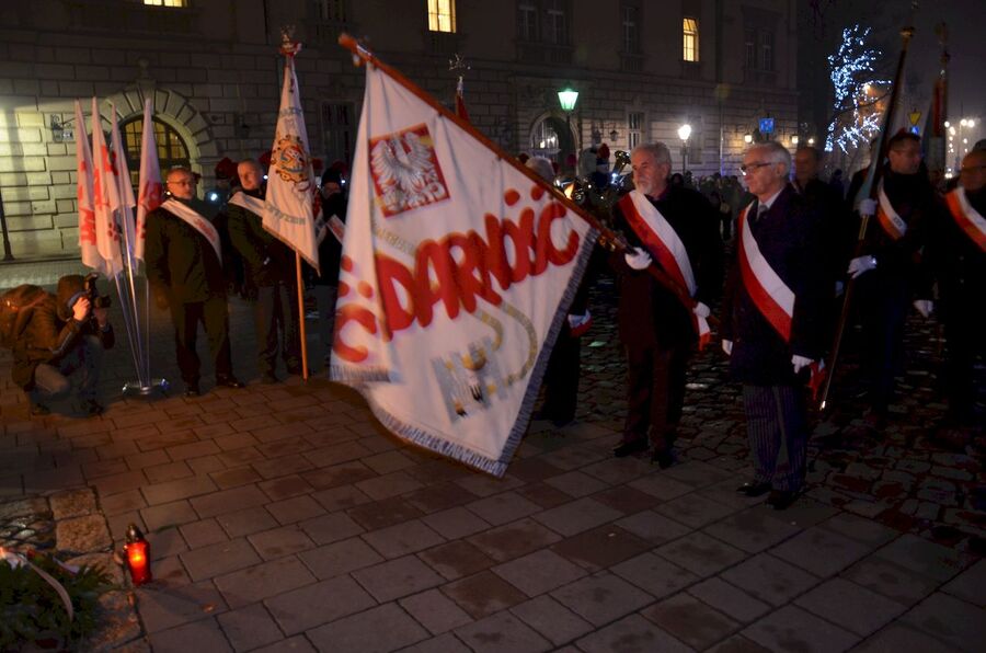 13 grudnia 2018 r. w Krakowie uczczono ofiary stanu wojennego