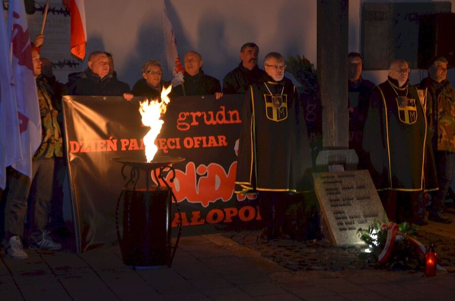 13 grudnia 2018 r. w Krakowie uczczono ofiary stanu wojennego