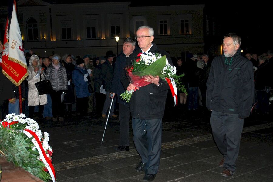 Uroczystości w rocznicę 13 grudnia w Kielcach. Fot. ZR Świętokrzyskiego NSZZ „Solidarność”