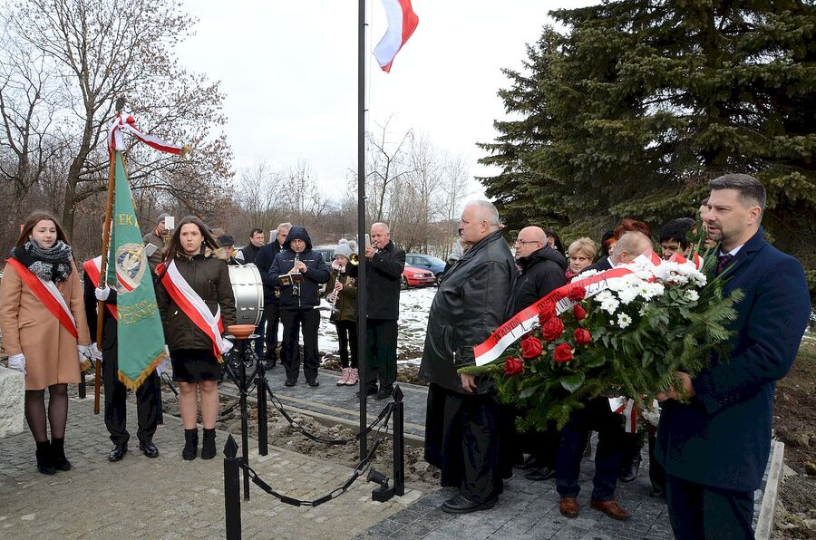 Uroczystość patriotyczna w Raciechowicach