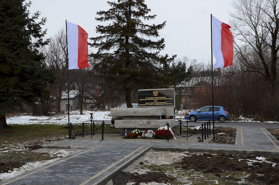 Uroczystość patriotyczna w Raciechowicach