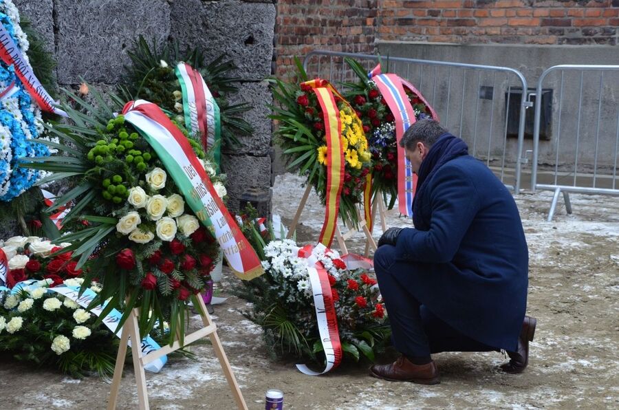 Uroczystości w 74. rocznicę wyzwolenia obozu Auschwitz-Birkenau