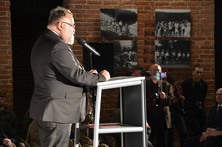 Uroczystość poświęcona Żołnierzom Wyklętym w Muzeum AK w Krakowie