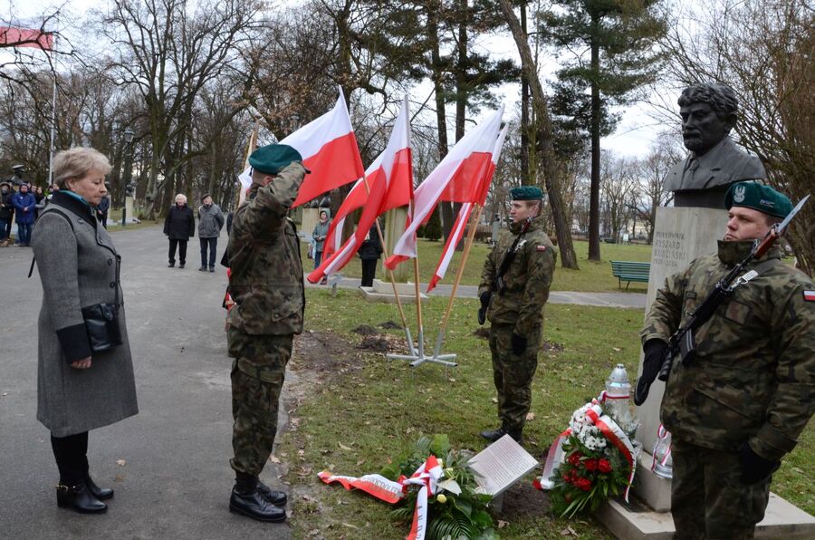 Kraków, 11 lutego 2019. Uroczystości w 15. rocznicę śmierci Ryszarda Kuklińskiego