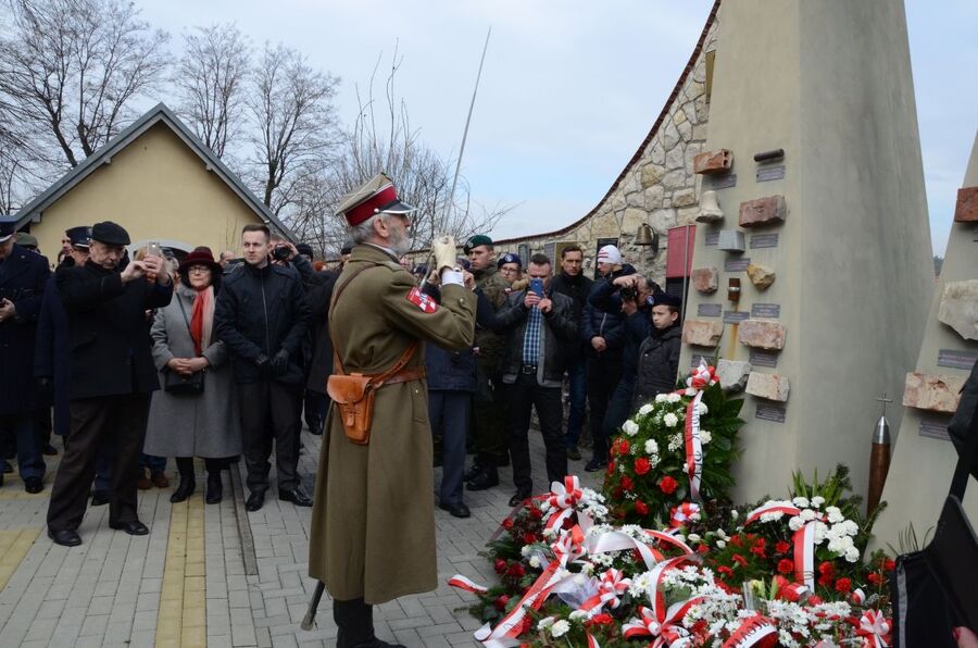 24 lutego 2019. W podkrakowskiej Morawicy uczczono Żołnierzy Niezłomnych