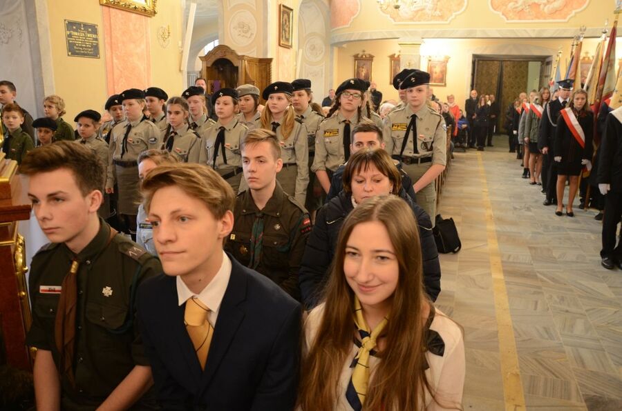 1 marca 2019, Skawina. Wojewódzkie Obchody Narodowego Dnia Pamięci Żołnierzy Wyklętych