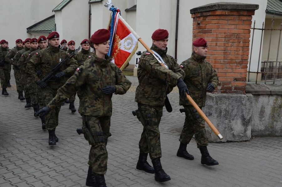 1 marca 2019, Skawina. Wojewódzkie Obchody Narodowego Dnia Pamięci Żołnierzy Wyklętych