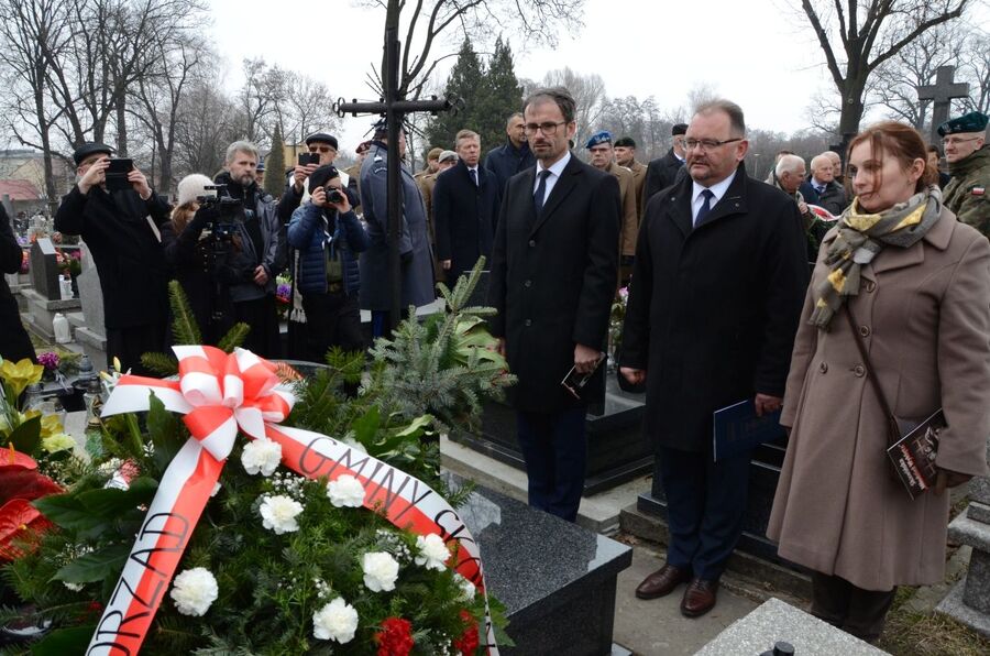 1 marca 2019, Skawina. Wojewódzkie Obchody Narodowego Dnia Pamięci Żołnierzy Wyklętych