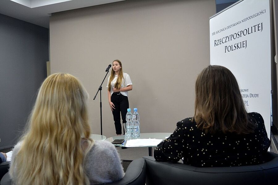 8 marca 2019. Kielecki półfinał konkursu recytatorskiego „W kręgu poezji i prozy lagrowej więźniarek KL Ravensbrück”