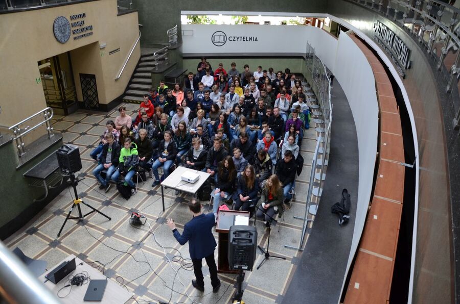 Wykład Romana Gieronia o pomoc ludności żydowskiej w Małopolsce