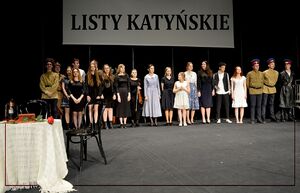 9 kwietnia 2019. Spektakl „Listy katyńskie” w Kielcach