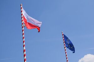 2 maja 2019. Krakowianie świętowali Dzień Flagi na Błoniach