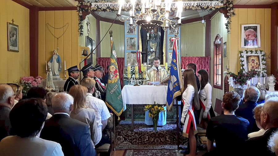 2 czerwca 2019. Uroczystości w Wierzbnie upamiętniające gen. Okulickiego i cichociemnych