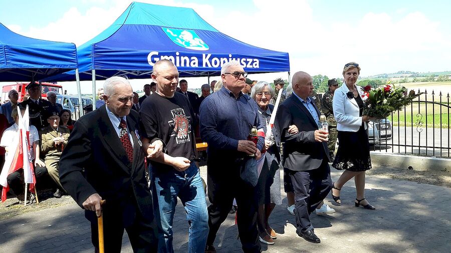 2 czerwca 2019. Uroczystości w Wierzbnie upamiętniające gen. Okulickiego i cichociemnych