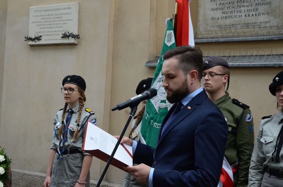 4 czerwca 2019. Krakowskie uroczystości w 30. rocznicę wyborów kontraktowych