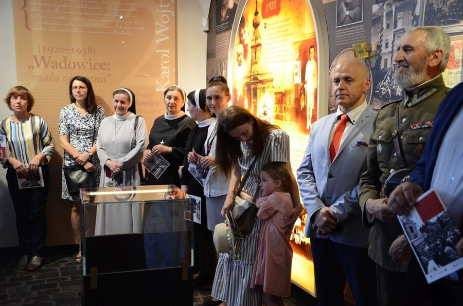 7 czerwca 2019. Otwarcie wystawy IPN w domu rodzinnym Jana Pawła II w Wadowicach