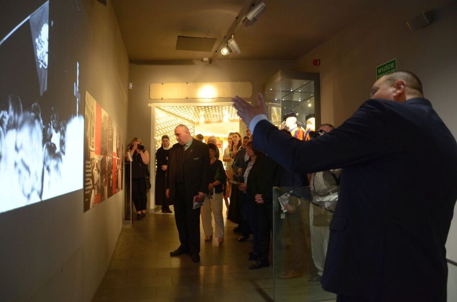 7 czerwca 2019. Otwarcie wystawy IPN w domu rodzinnym Jana Pawła II w Wadowicach