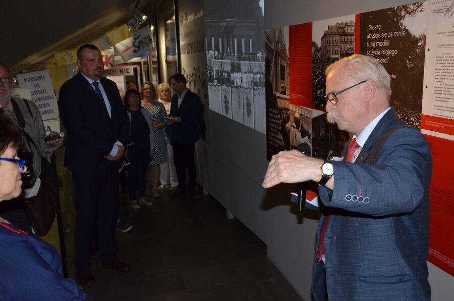 7 czerwca 2019. Otwarcie wystawy IPN w domu rodzinnym Jana Pawła II w Wadowicach