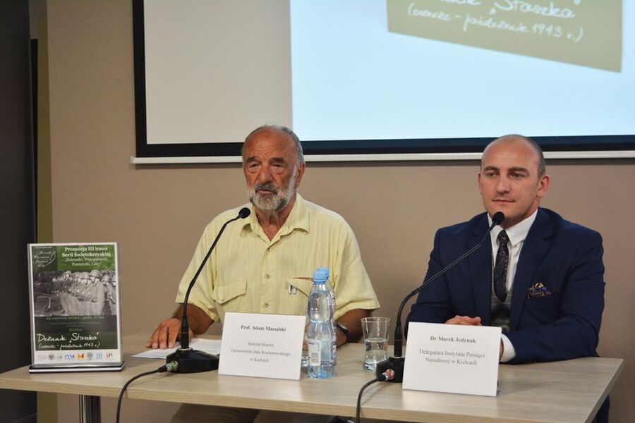 Kielecka promocja książki „Dziennik »Staszka«”