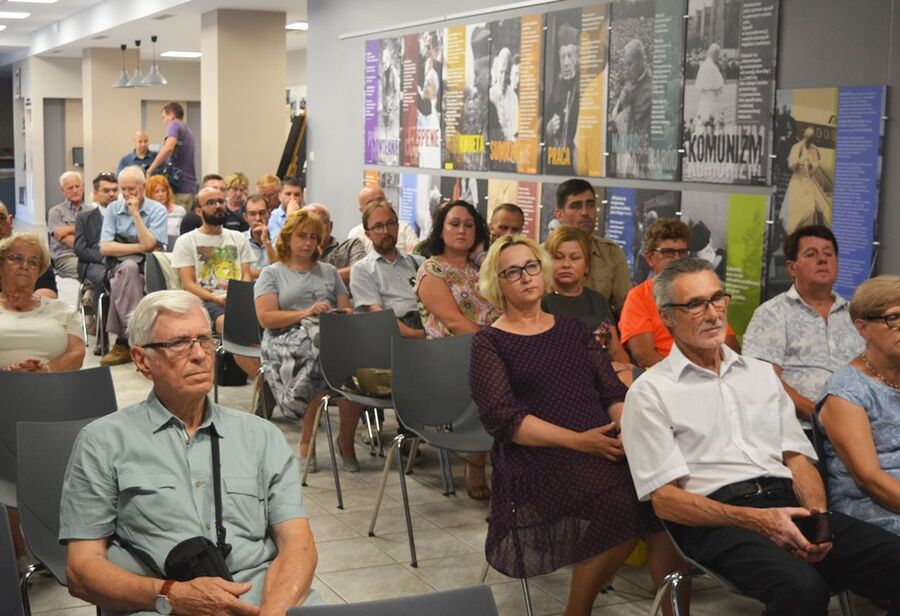 25 czerwca 2019. Spotkanie z prof. Krzysztofem Szwagrzykiem na kieleckim „Przystanku Historia”