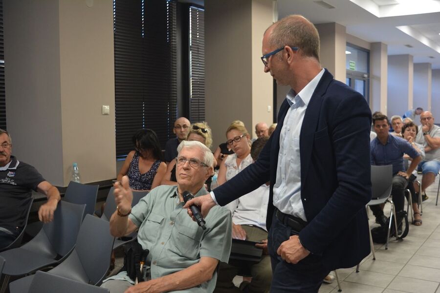 25 czerwca 2019. Spotkanie z prof. Krzysztofem Szwagrzykiem na kieleckim „Przystanku Historia”