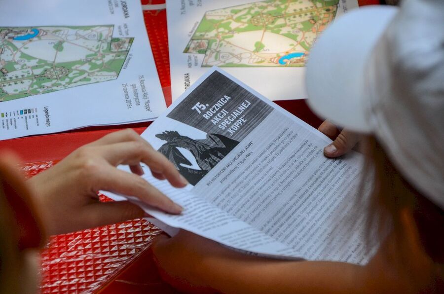 25 czerwca 2019. Gra terenowo-historyczna w parku Jordana