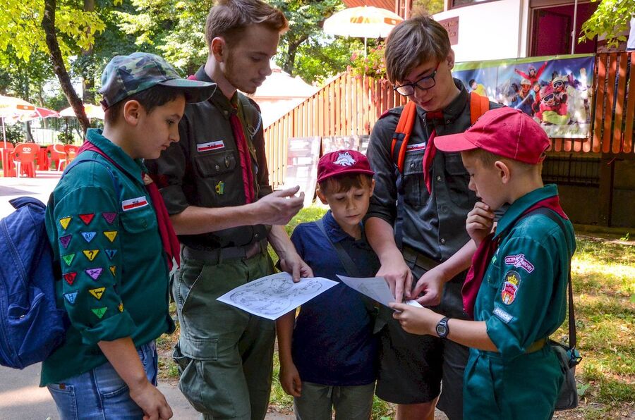 25 czerwca 2019. Gra terenowo-historyczna w parku Jordana