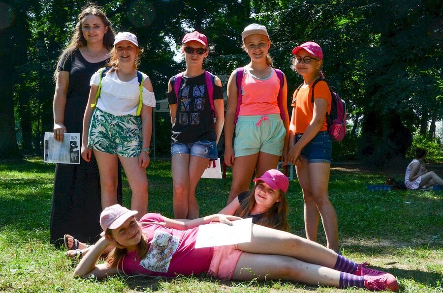 25 czerwca 2019. Gra terenowo-historyczna w parku Jordana